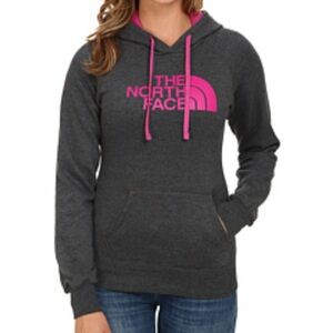 The North Face Gray Hooded Sweatshirt